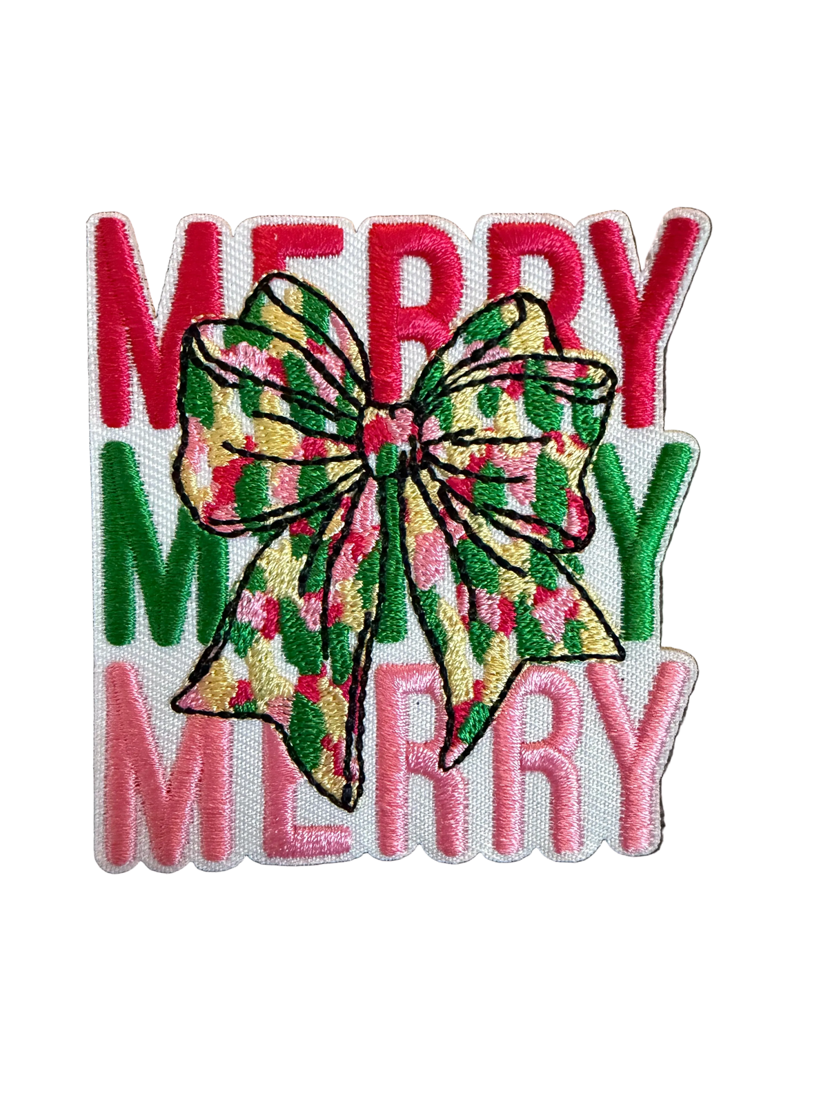 Merry Merry Merry Bow Patch