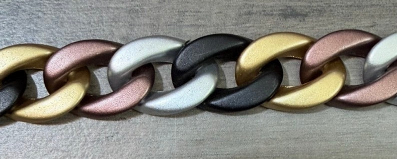 Spray Painted Finish Chains