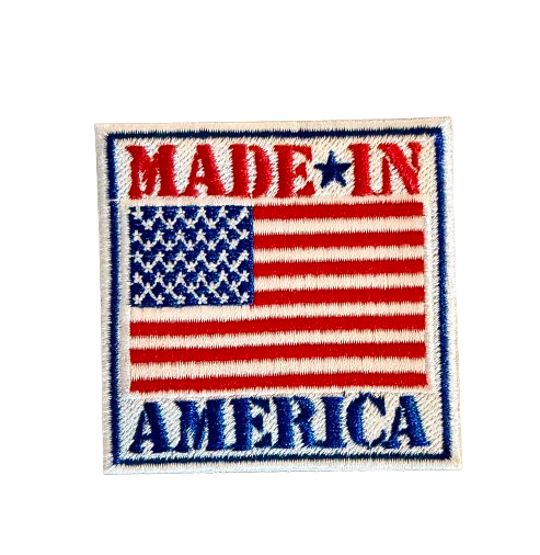 Made in The USA Patch Square