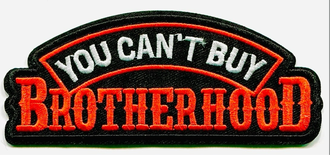 You Can’t Buy BROTHERHOOD Harley Colors Motorcycle Patch Iron On Ready Brand New Amazing Quality! Vest Biker