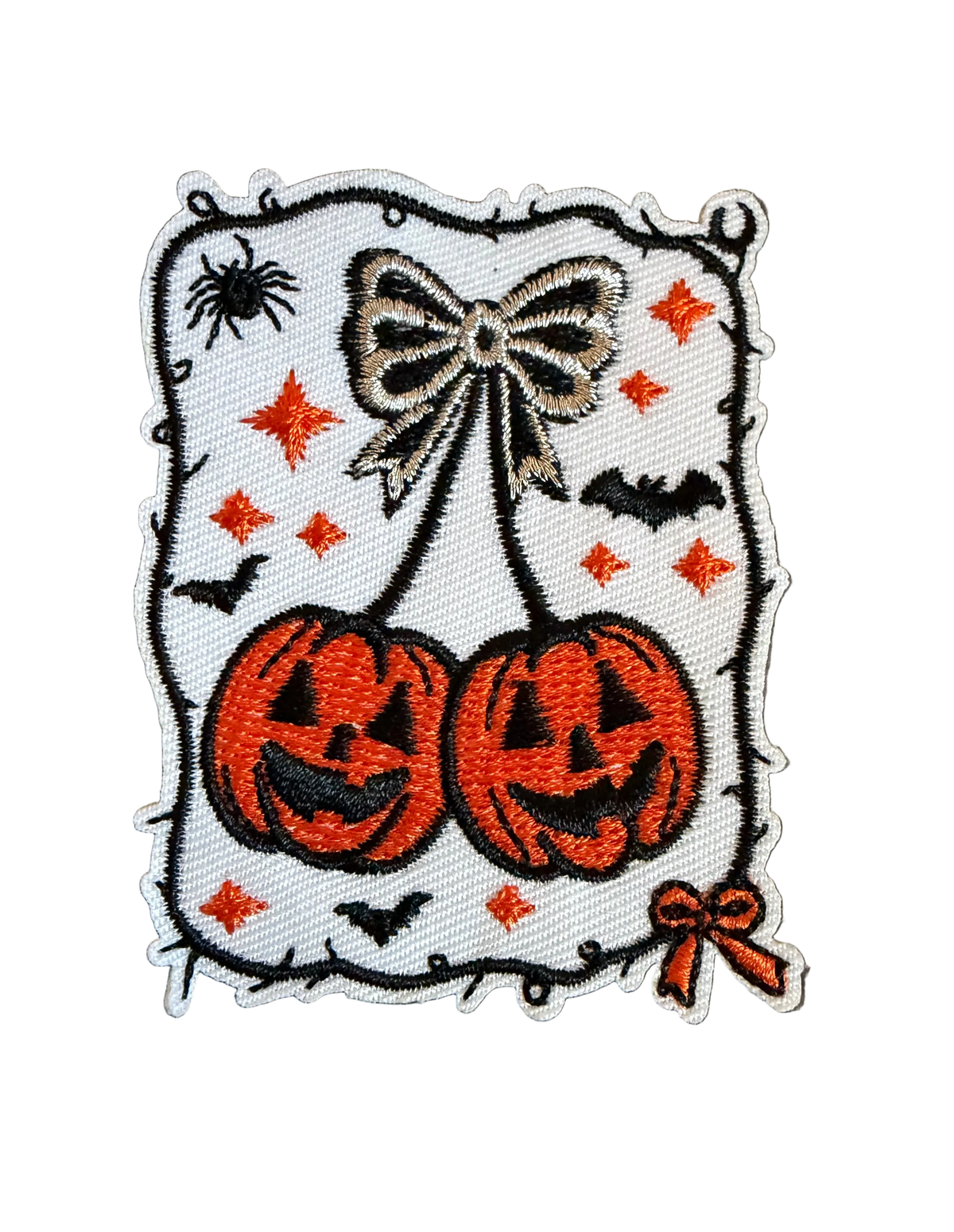 Pumpkin Cherry Stamp Patch