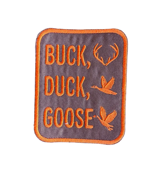 Buck Duck Goose Brown/Orange Patch