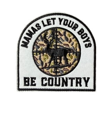 Mama Let Your Boys Be Country Patch 10kk