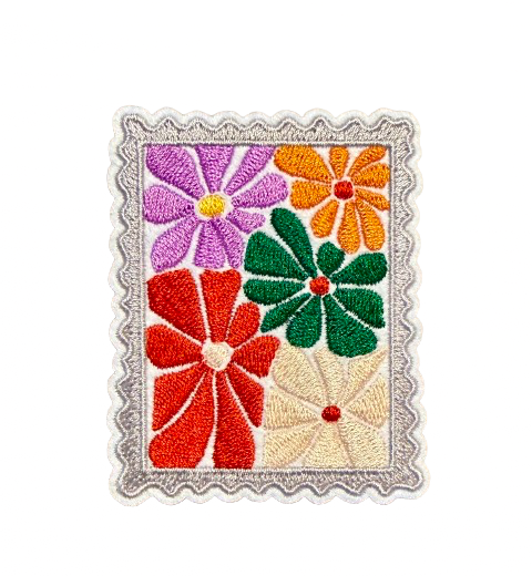 Flower Stamp Patches