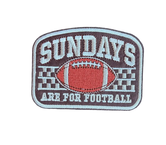 Sundays Are For Football Patch