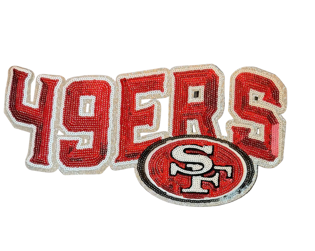 Sequin Sports Patches for Shirts
