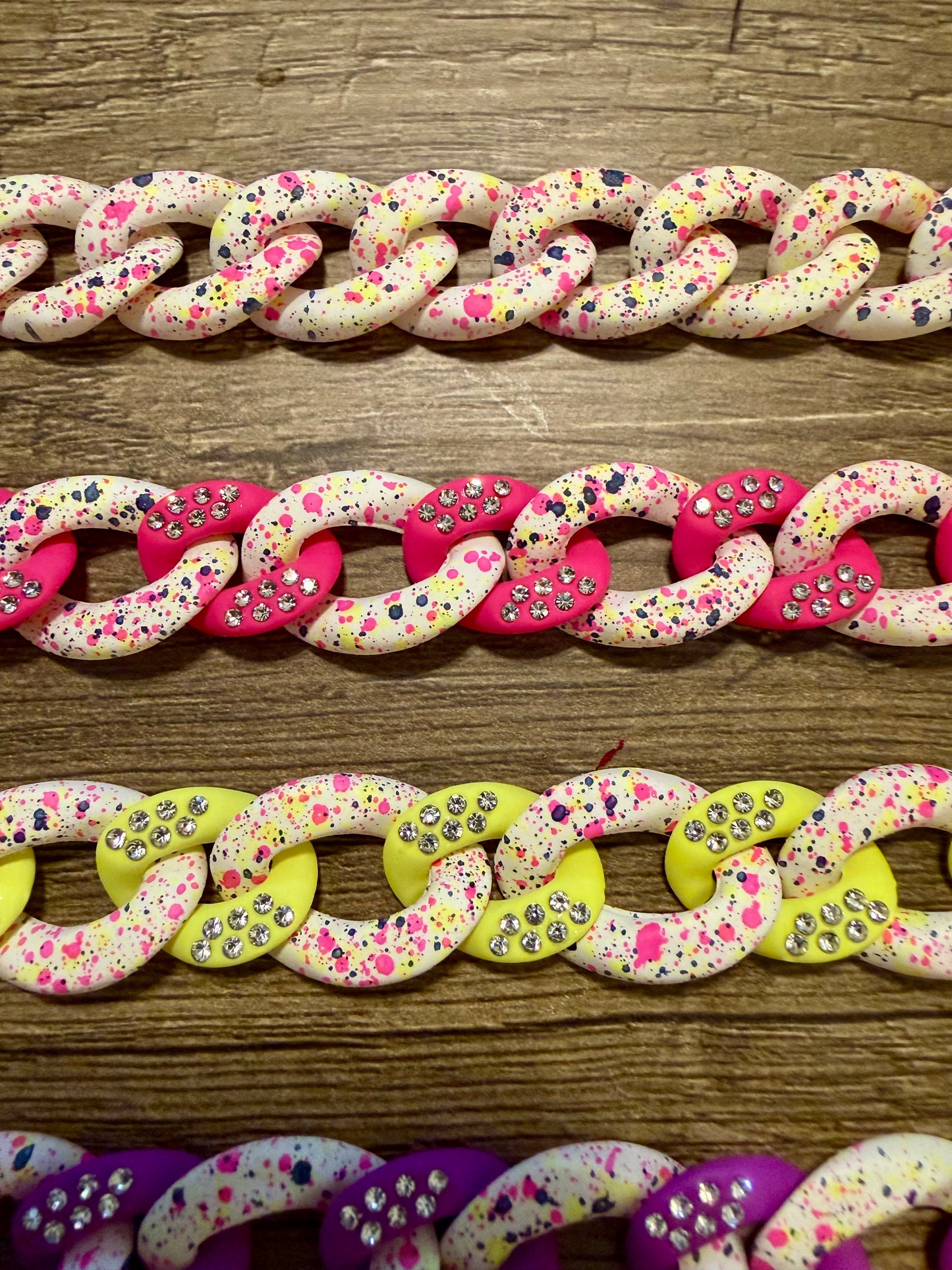 Neon Splatter Chains