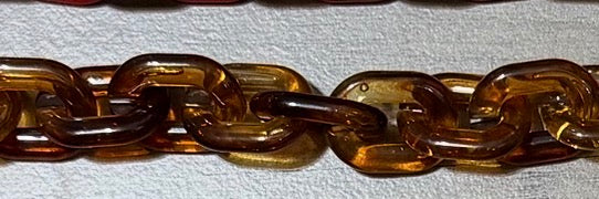 Marble Large Oval Link Chain