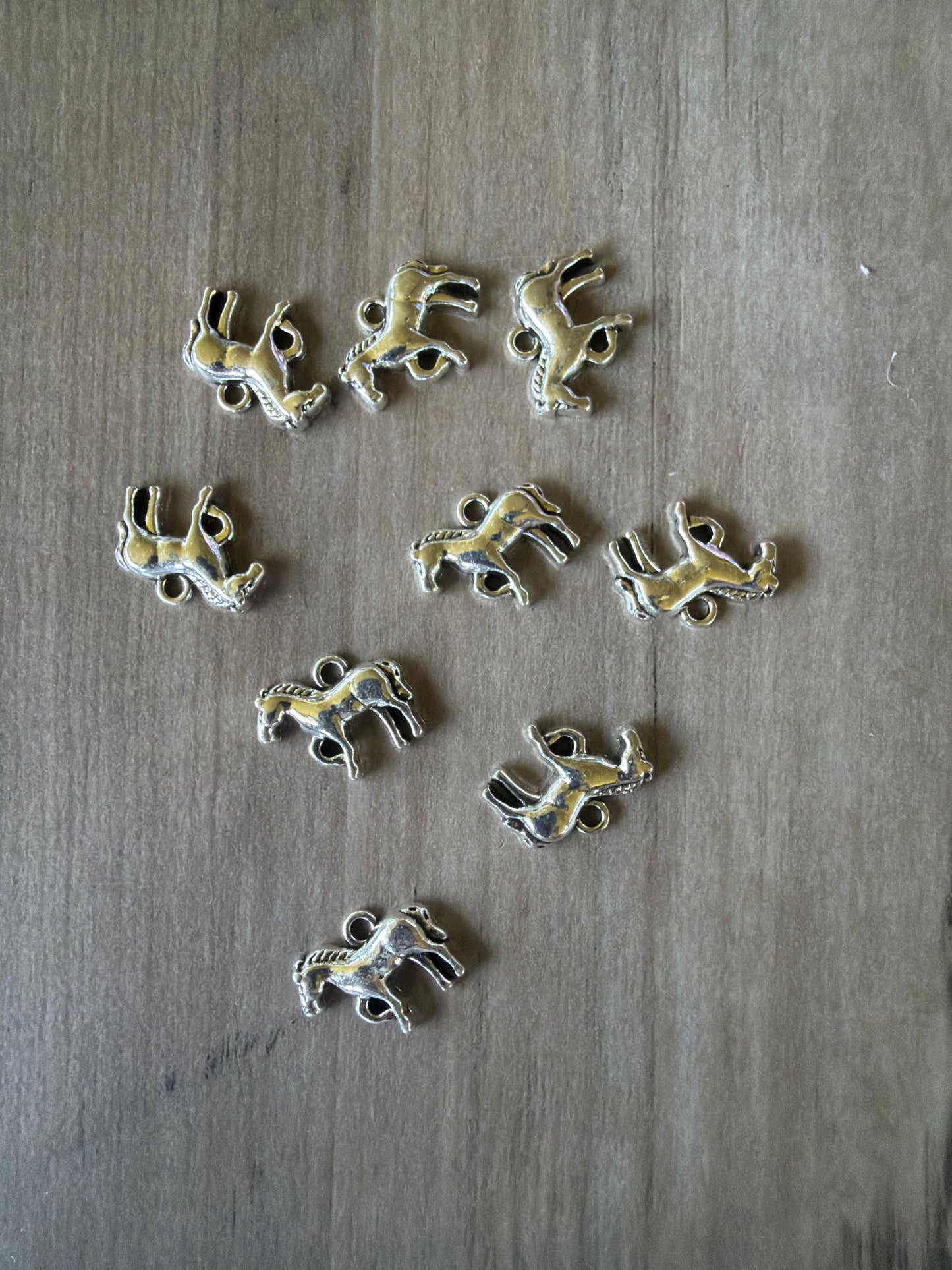 Silver Horse Charm Lot