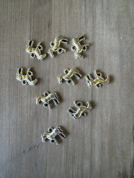 Silver Horse Charm Lot