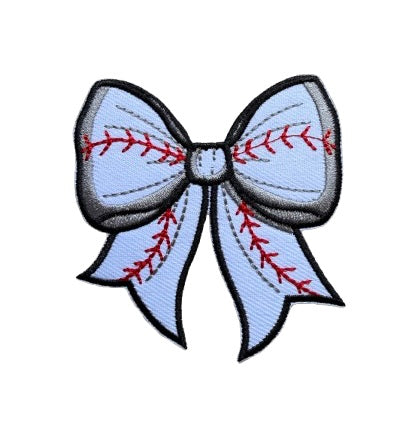 Baseball Bow Patch