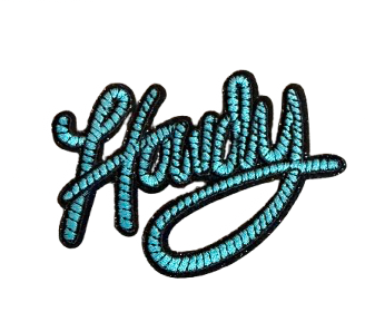 Howdy Rope Bow Patch 4q