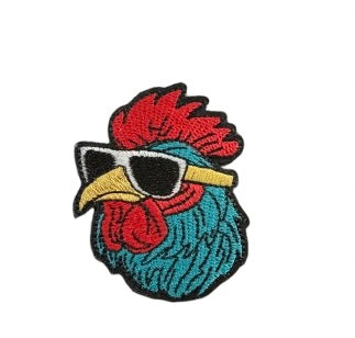 Rooster Sunglasses Patch 7r