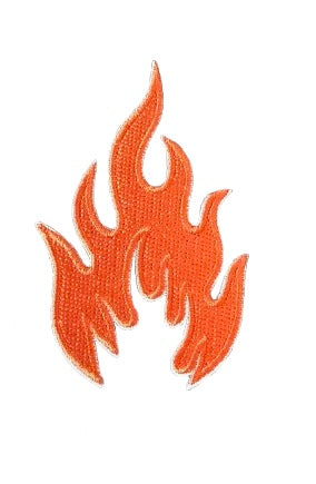 Orange Flame Patch 10p DD