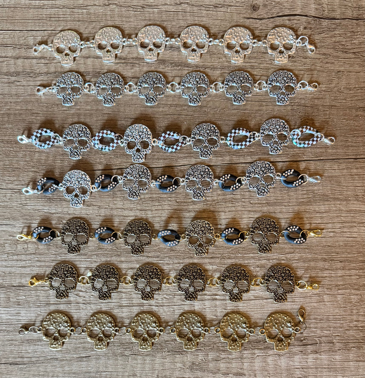Large Skull Chain- Reversible