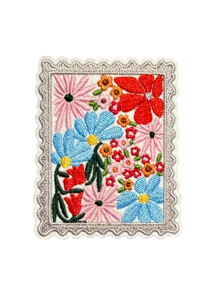 Flower Stamp Patches