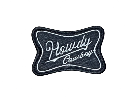Howdy Cowboy Patch 14e