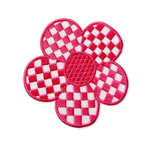 Checkered Daisy Patches
