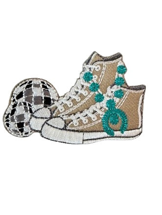 Converse Turquoise Patch 10q