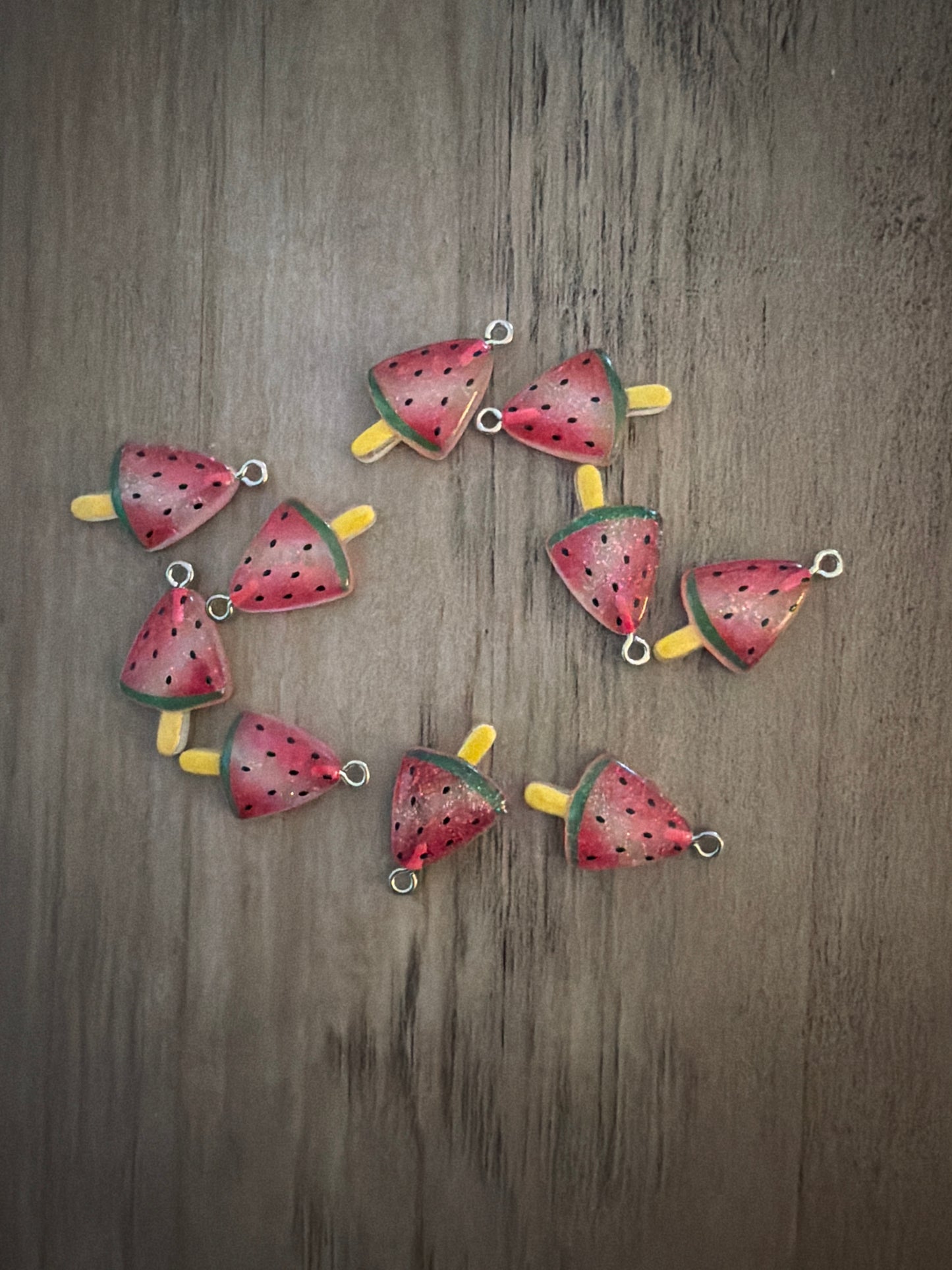 Watermelon popsicle Charm Lot