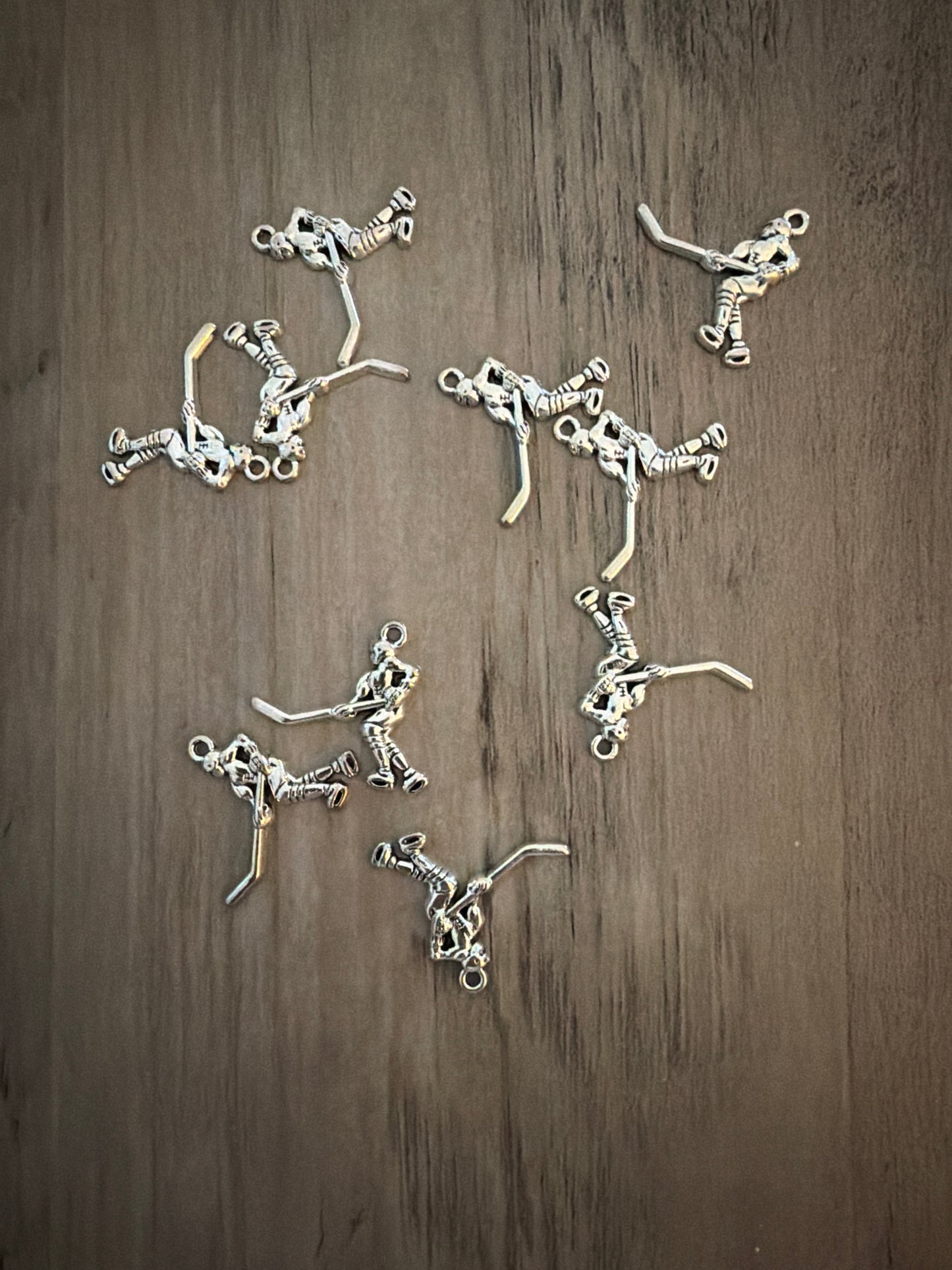 Hockey Player Charm Lot