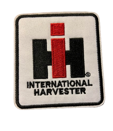 International Harvester Iron On Patch Emboidered