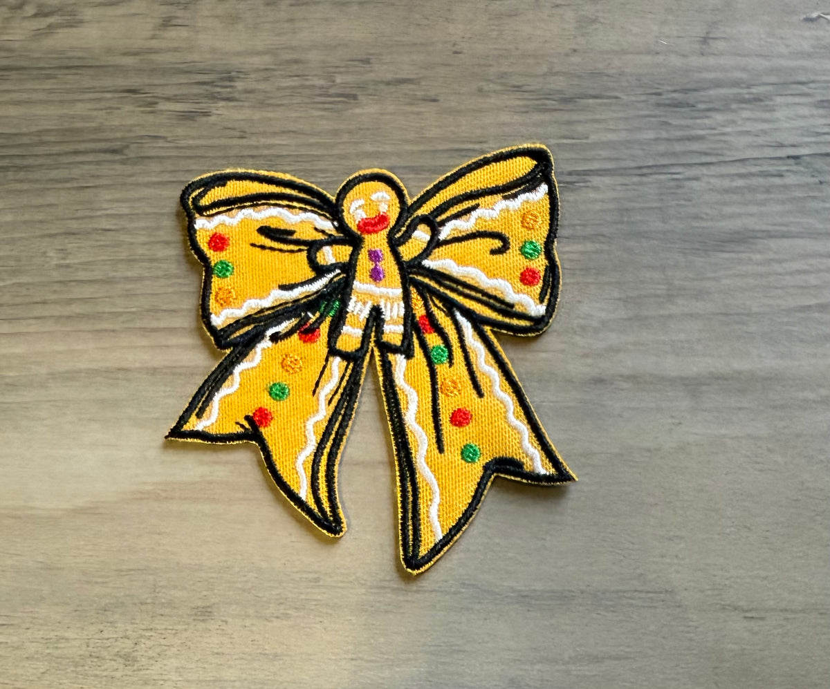 Gingerbread Bow Patch