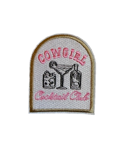 Cowgirl Cocktail Club Patch 13a