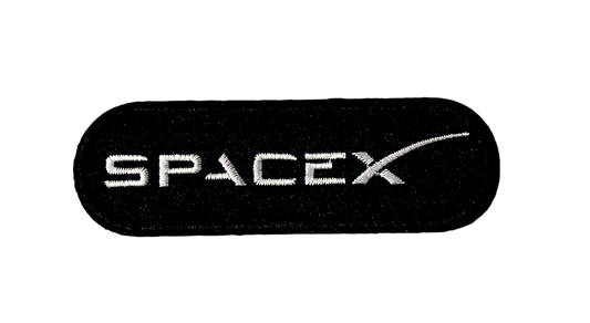 SPACEX Patch Iron On Ready - Astronaut Patch Brand New Costume Halloween Space Force Rocket