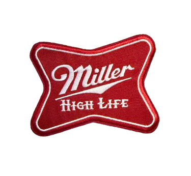 MILLER HIGH LIFE Beer Patch Iron On Ready Brand New
