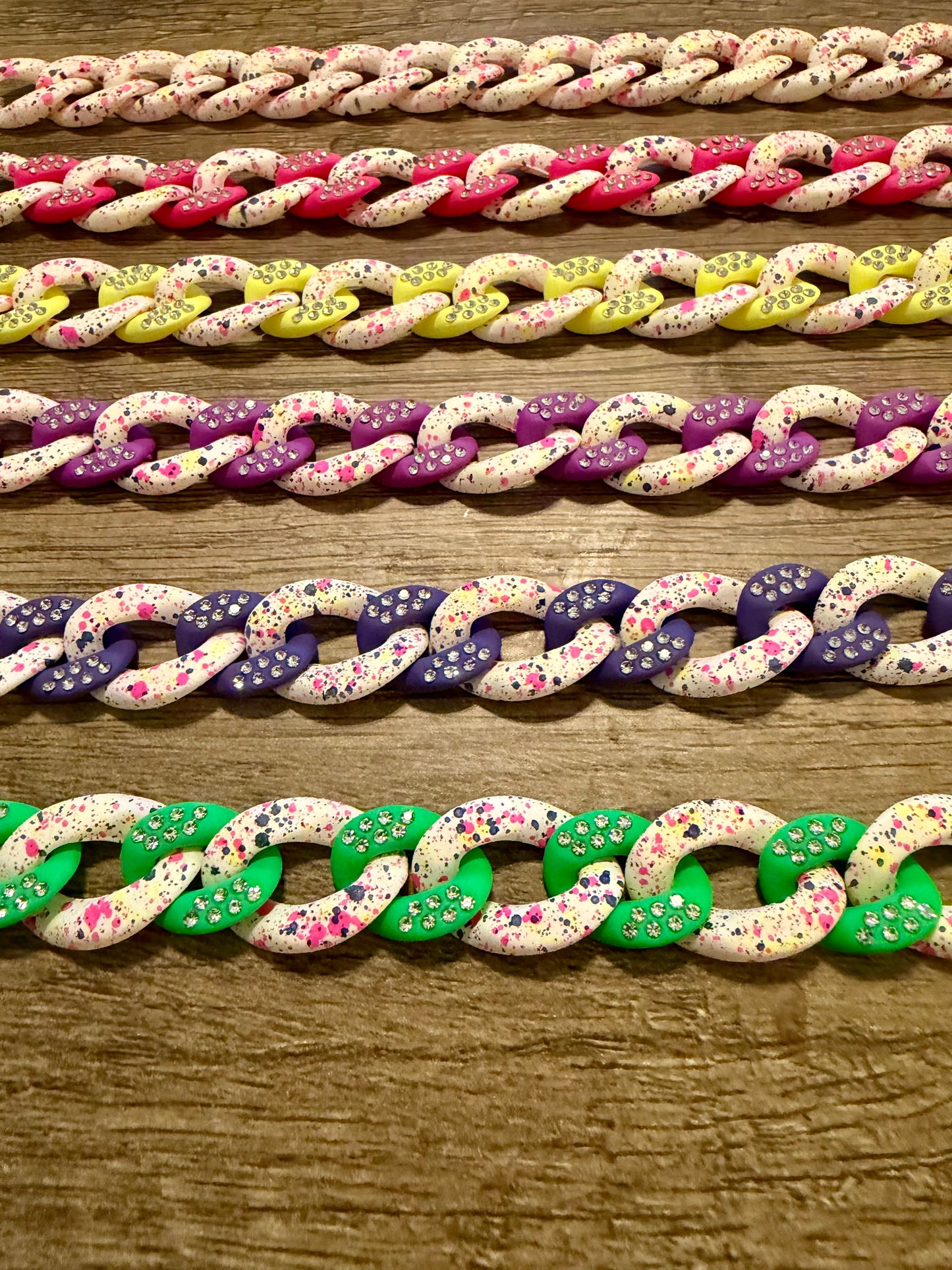 Neon Splatter Chains