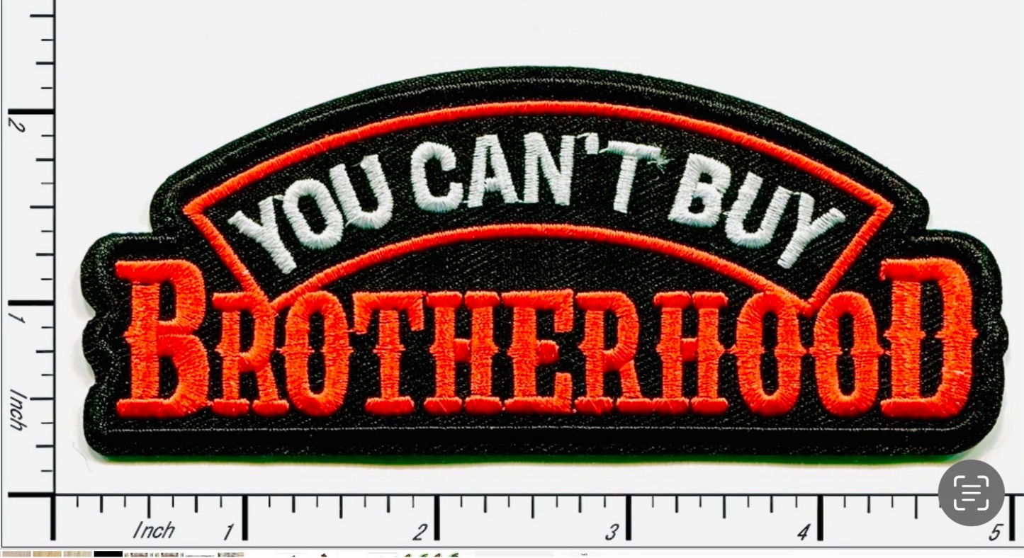 You Can’t Buy BROTHERHOOD Harley Colors Motorcycle Patch Iron On Ready Brand New Amazing Quality! Vest Biker