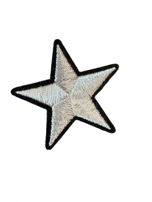 Silver Star Patch 10i