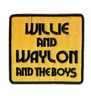 Willie Waylon and The Boys Patch 4s