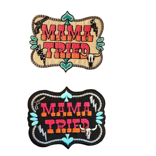 Mama Tried Patch 2v 2 colors