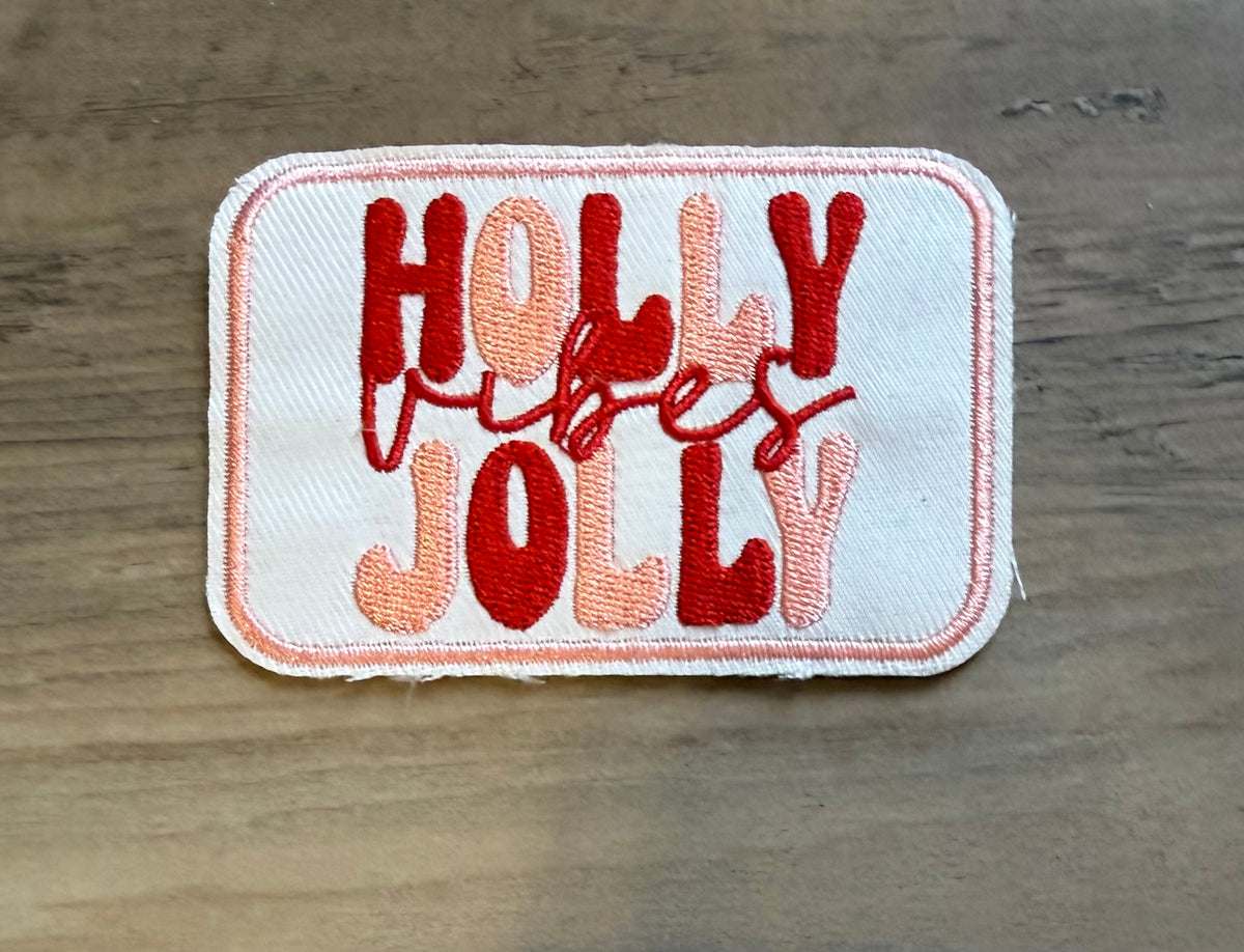 Holly Jolly Vibes Patch
