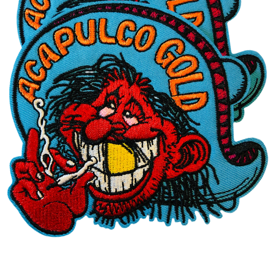 Acapulco Gold Patches Embroidered Iron On Patch