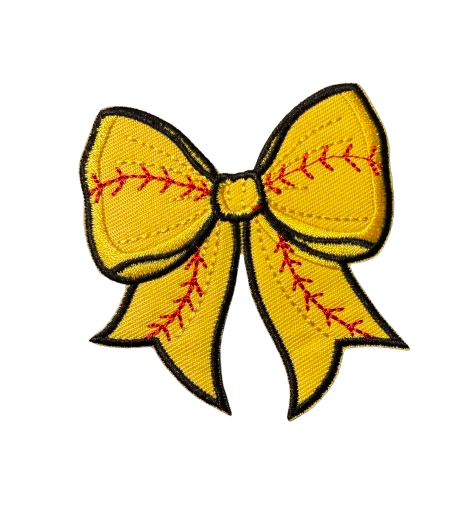 Softball Bow Patch