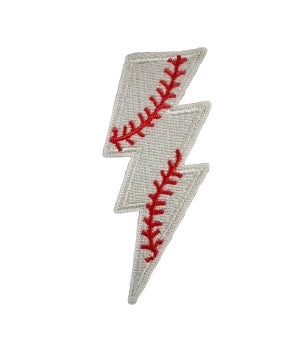 Baseball Bolt Patch 7q