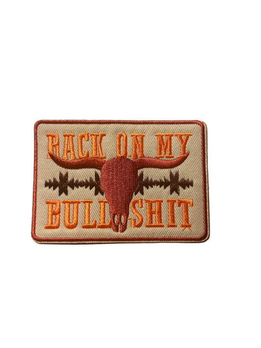 Back on my Bullshit Horns Patch