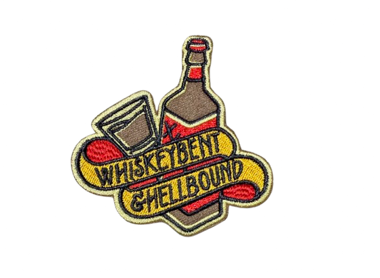 Whiskey Bent and Hellbound Bottle Patch 14c