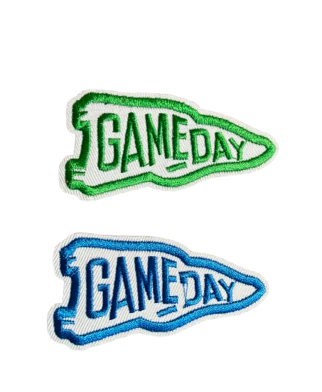 Game Day Pennant Patch 12i