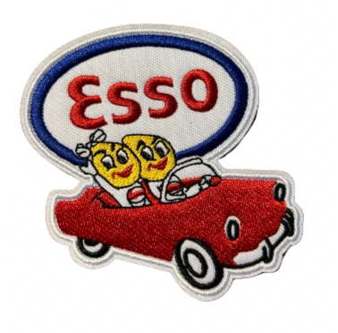 Esso Car Iron on Patch Embrodiered