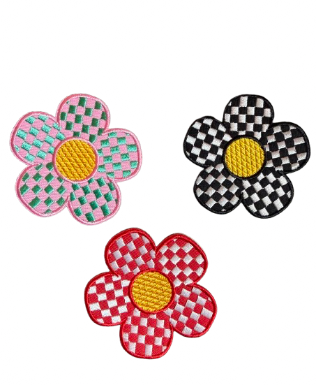 Checkered Daisy Patch 12n