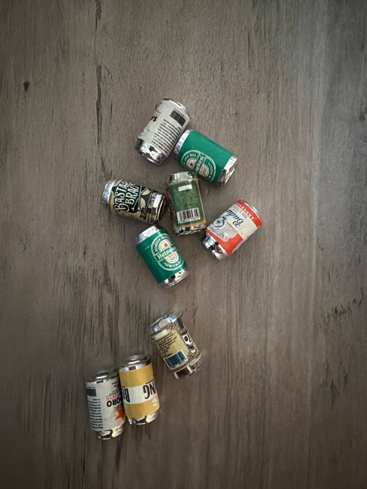 Mixed Beer Can Charm Lot