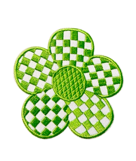 Checkered Daisy Patches