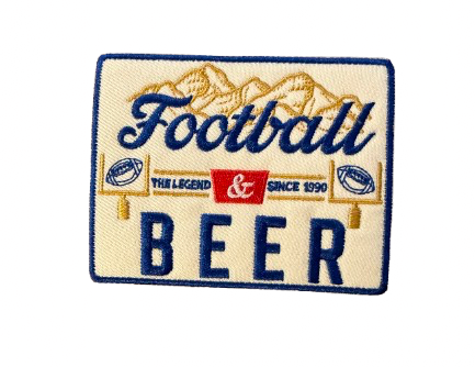 Football and Beer Patch 2p