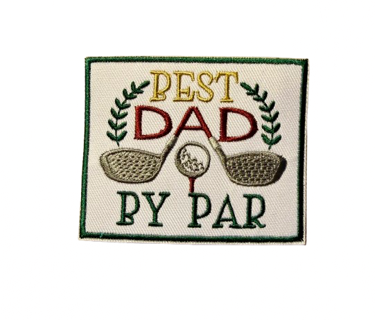 Best Dad By Par Patch 6p