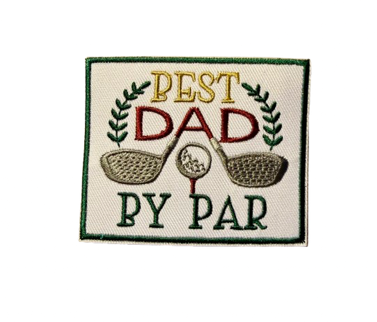 Best Dad By Par Patch 6p