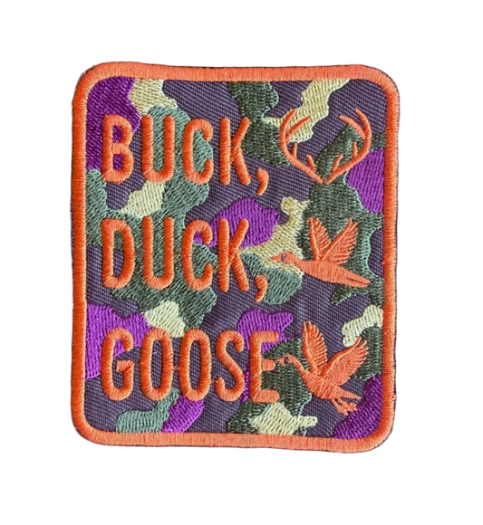 Buck Duck Goose Camo Patch